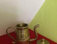  Miniature cafetière en laiton ANCIEN - photo 1